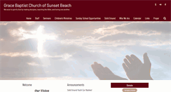 Desktop Screenshot of gbcsunsetbeach.org